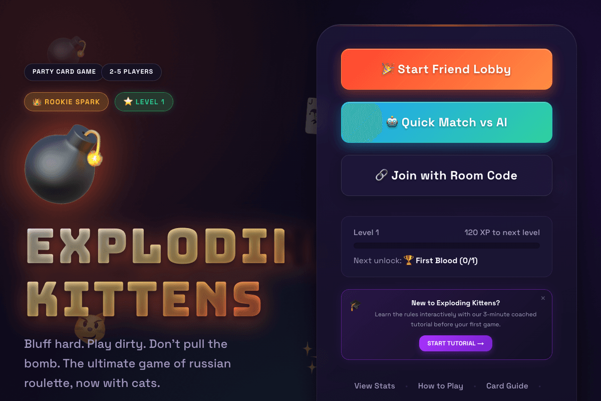 Exploding Kittens screenshot